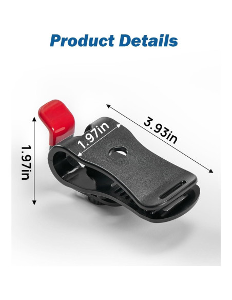 Clip Universal para Visera Solar JOYTUTUS A1916-04430-BK