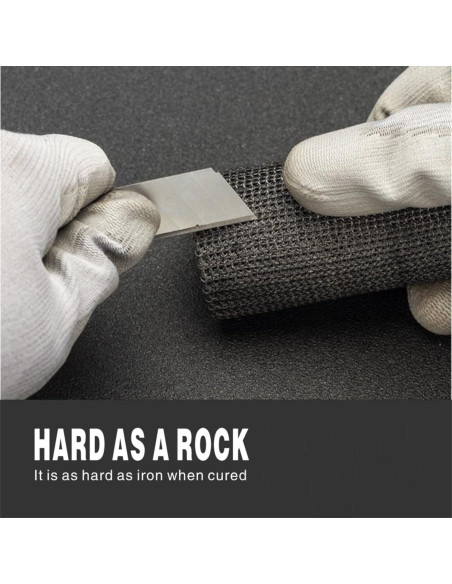 Cinta de Reparación de Fibra de Vidrio AMIZUHE 4" x 4.57m