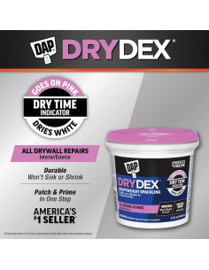Masilla DAP DryDex 0.95L Interior/Exterior Rosa/Blanco 2