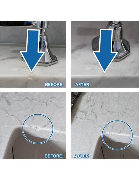 Kit de Reparación de Granito Cocomfix 59ml - Sin Rastro, Transparente