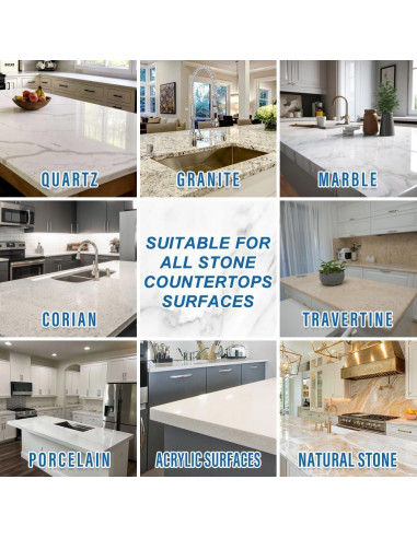 Kit de Reparación de Granito Cocomfix 59ml - Sin Rastro, Transparente