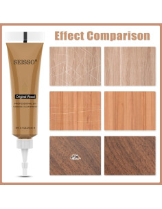 Kit de Reparación de Muebles SEISSO - 12 Colores Relleno de Madera 2