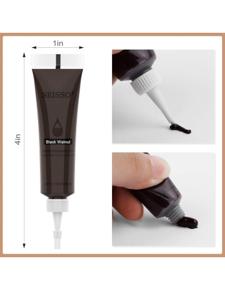Kit de Reparación de Muebles SEISSO - 12 Colores Relleno de Madera