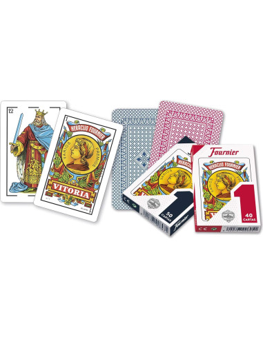 Baraja Española Heraclio Fournier No. 1 - 40 Cartas