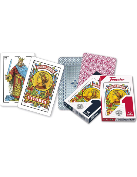 Baraja Española Heraclio Fournier No. 1 - 40 Cartas