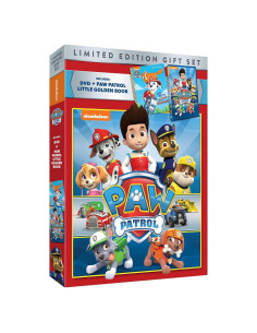 Set de Regalo Patrulla Paw DVD Edición Limitada + Libro