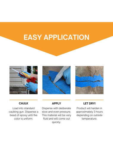 Akona Relleno Epóxico para Grietas en Concreto 170g