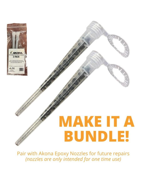 Akona Relleno Epóxico para Grietas en Concreto 170g