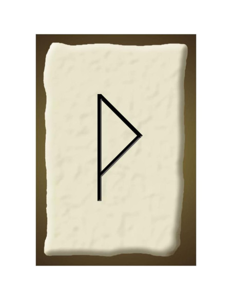 Cartas de Aprendizaje de Runas Futhark Living Magick 24 Tarjetas