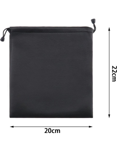 Bolsa de Almacenamiento para Auriculares ECSiNG 2 Piezas 22x20cm