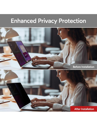 Protector de Pantalla de Privacidad BERSEM 13.3" Anti-reflejo