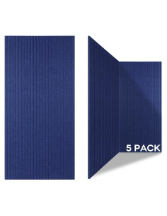 Paneles Acústicos 5 Pack EVENRISING 120x60 cm Azul Marino