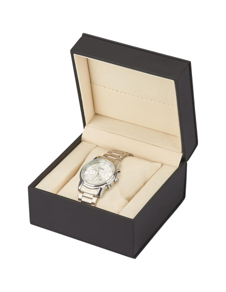 Caja de Reloj Individual de Lujo LETURE Negra con Almohadilla