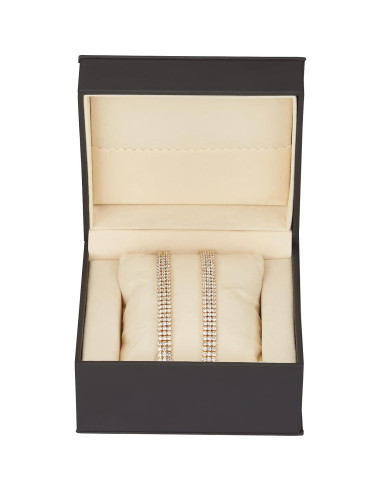 Caja de Reloj Individual de Lujo LETURE Negra con Almohadilla