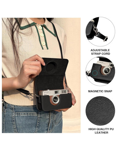 Funda de Cámara CAIYOULE para KODAK EKTAR H35 - Negra