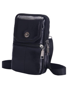 Estuche de cuero YIUMLMN para cigarrillos y encendedor - Vintage