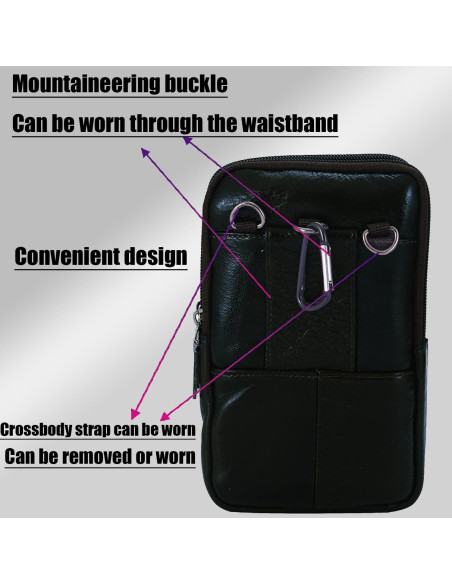 Estuche de cuero YIUMLMN para cigarrillos y encendedor - Vintage