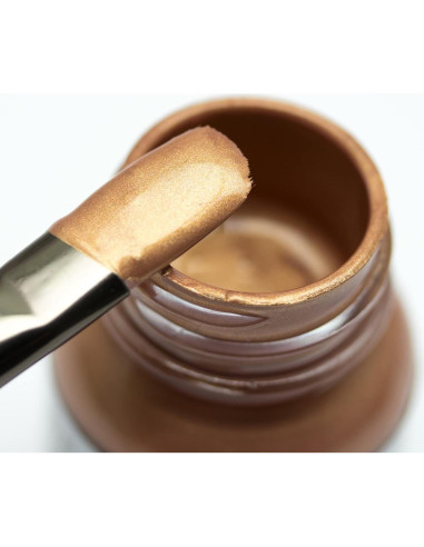 Pintura para Cuero Angelus 118 ml Oro Rosa - Acabado Brillante