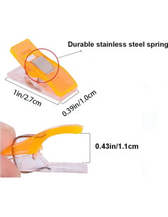 Pinzas de Coser OZXTYO 100 Pcs Multicolor para Tela 2