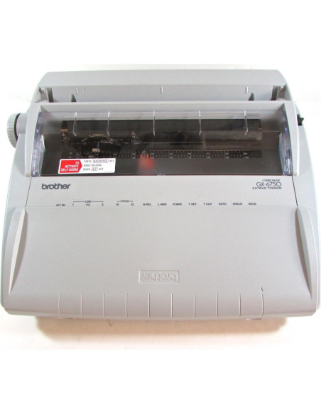 Máquina de Escribir Eléctrica Brother GX-6750 Portátil
