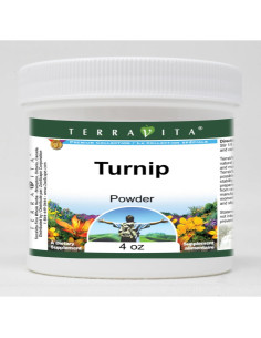 Polvo de Nabo TerraVita 113 g - Sin Rellenos, GMP 2