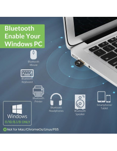 Adaptador Bluetooth USB Avantree DG45 5.0 para PC y Laptop 2