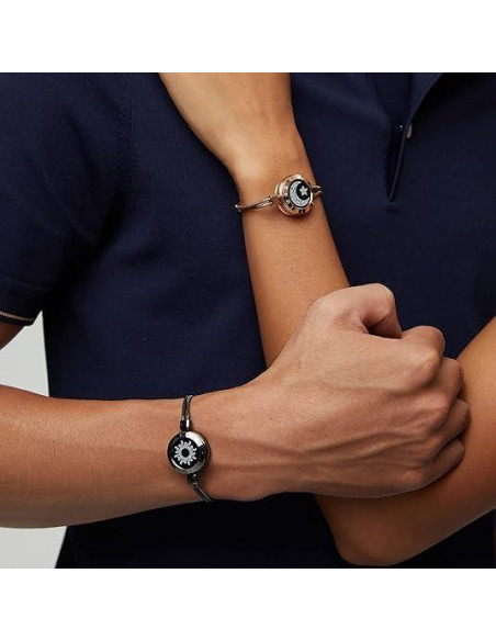 Pulseras Táctiles TOTWOO para Parejas - Vibración y Luz