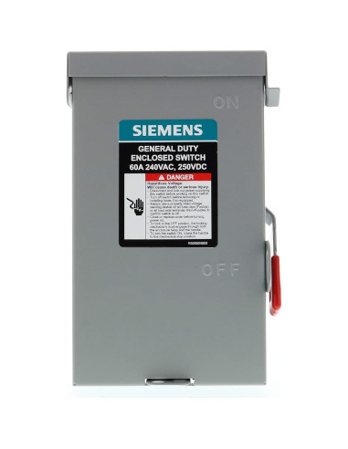 Interruptor de Seguridad Siemens LNF222RA 60A 240V Compacto