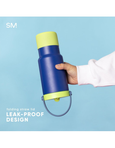 Botella de Agua Simple Modern 24oz Riptide con Mango