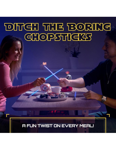 Palillos de Sable de Luz LED Sabersticks 1 Par Azul