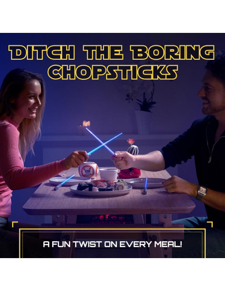 Palillos de Sable de Luz LED Sabersticks 1 Par Azul