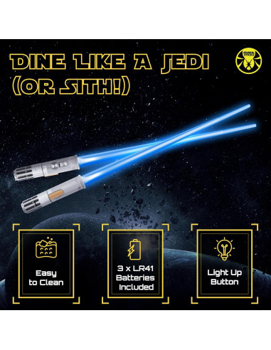 Palillos de Sable de Luz LED Sabersticks 1 Par Azul