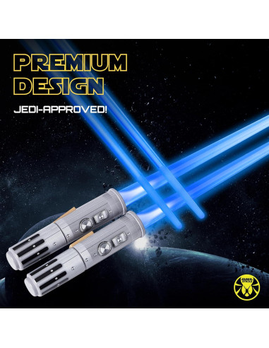 Palillos de Sable de Luz LED Sabersticks 1 Par Azul