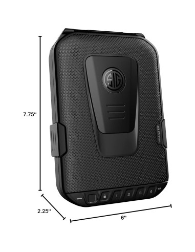 Caja de Viaje Segura VAULTEK Edición SIG SAUER LifePod 29x22cm