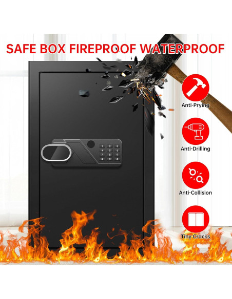 Caja Fuerte Digital EVSUVSRT 5 Pies Cúbicos Antirrobo