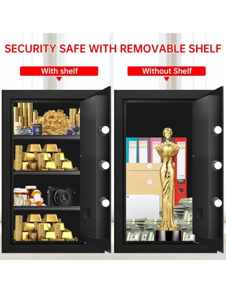 Caja Fuerte Digital EVSUVSRT 5 Pies Cúbicos Antirrobo