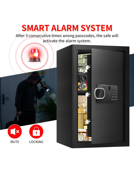 Caja Fuerte Digital EVSUVSRT 5 Pies Cúbicos Antirrobo