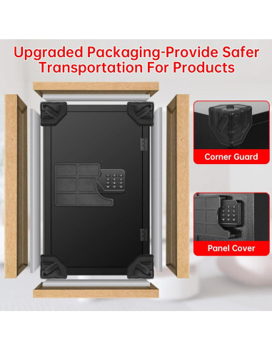 Caja Fuerte Digital EVSUVSRT 5 Pies Cúbicos Antirrobo