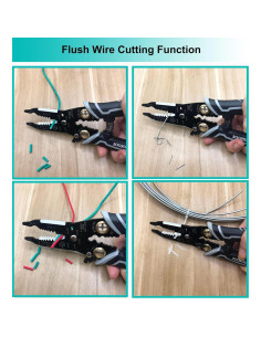 Alicates Pelacables Multifuncionales YEGEOOE 20.32 cm 9 en 1 2