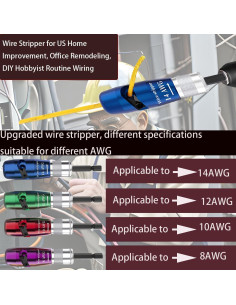 Desforrador de Alambre ZTQAYSPO con Fusor y Torcedor 2