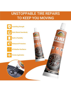 Kit de Pegamento para Neumáticos ROFPM TireGlue-A001 100 ml 2