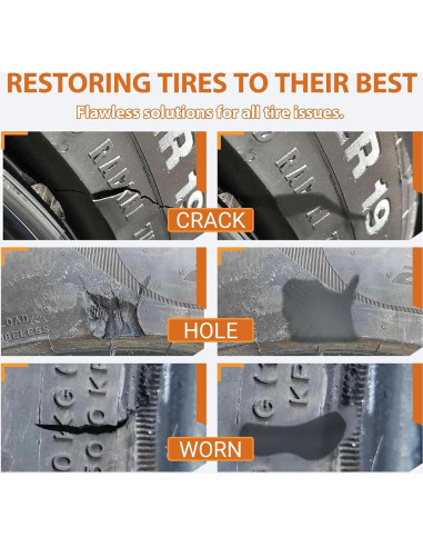 Kit de Pegamento para Neumáticos ROFPM TireGlue-A001 100 ml