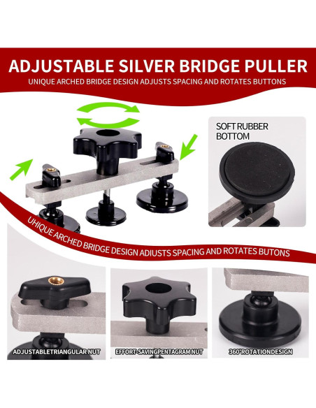 Kit de Extracción de Abolladuras Bolitmus 97 Piezas