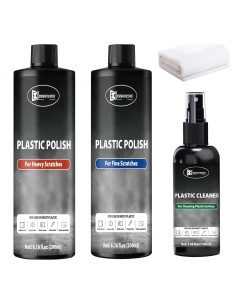 Kit de Pulido de Plástico INNOVAYOU 400g y 100g - Elimina Rayones