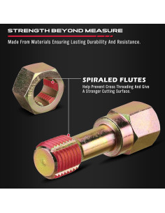 Juego de Herramientas SEDY para Reparación de Roscas 49 Piezas 2