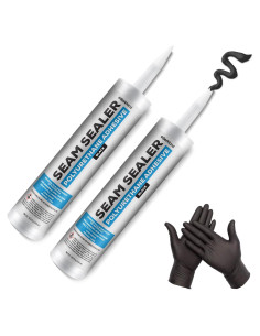 Kit de Sellador de Costuras Automotriz Berkland 2-Pack Negro