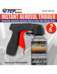Mango de Aerosol Ergonómico TCP Global - Paquete de 2 2