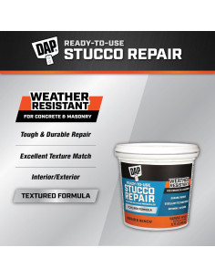 Parche de Estuco DAP 1 Litro Listo para Usar Interior/Exterior 2