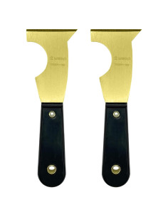 Juego de 2 Espátulas de Latón WEDO 2-1/2" Multiusos