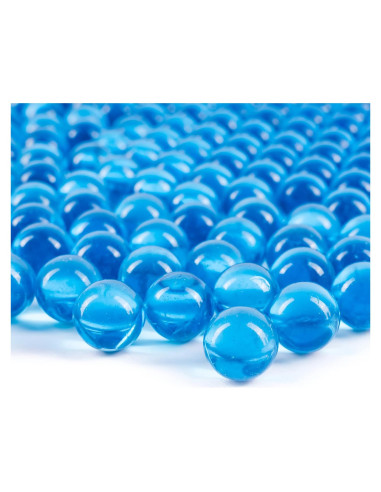 Galashield Esferas de Vidrio Azules 2.27 kg | 400 Perlas Decorativas